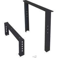 Industrial Duty Leg for Workbench, Steel, 30" D x 34" H, Single Absolute Business Supply