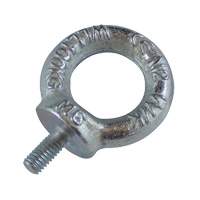 Boulons &agrave; œil matric&eacute;s, 1/8" dia, 1/2" lo, Fini naturel sans enduit, 154 lb (70 kg) capacit&eacute; Absolute Business Supply