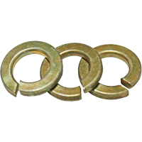 Spring Washer, 5/16", Yellow Zinc Absolute Business Supply