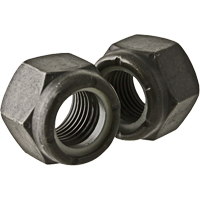 Hex Nut, 5/8" Dia., Black Oxide, Coarse Absolute Business Supply