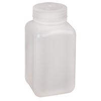 Bouteilles peu encombrantes &agrave; prise facile, Carr&eacute;e, 16 oz, Plastique Absolute Business Supply