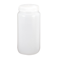 Bouteilles &agrave; large ouverture, Ronde, 1 gal., Plastique Absolute Business Supply