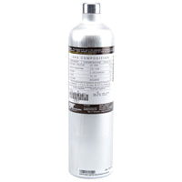 Bouteille de gaz pour test d'&eacute;talonnage, 4 M&eacute;lange de gaz, CH4/CO/H2S/O2, 34 litres Absolute Business Supply
