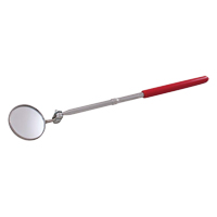 Inspection Mirror, Circular, 1-1/4" L x 1-1/4" W, Non Telescopic Absolute Business Supply