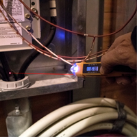 Non-Contact Voltage Tester with Infrared Thermometer Absolute Business Supply