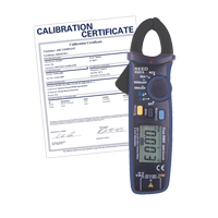 Pince amp&egrave;rem&eacute;trique v.e.v. mA avec certificat de calibration, Tension c.a./c.c., Courant c.a./c.c. Absolute Business Supply