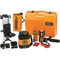 Red Beam Self-Leveling Horizontal & Vertical Rotary Laser, 200' (60 m), 635 Nm Absolute Business Supply
