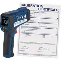Professional Infrared Thermometer with Calibration Certificate, -26 - 1472° F ( -32 - 800° C ), 30:1, Adjustable Emmissivity Absolute Business Supply