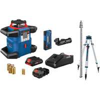 Revolve4000 Connected Self-Leveling Horizontal Rotary Laser Kit, 4000' (1219.2 m), 635 Nm Absolute Business Supply