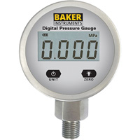 B5000 Series Pressure Gauge, 2-1/2" , 0 - 103.4 kPa/0 - 15 psi/0 - 416 in. w.c., Bottom Mount, Digital Absolute Business Supply