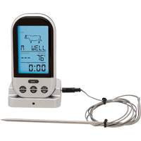 Wireless Meat & Poultry Thermometer, Contact, Digital, 32-482°F (0-250°C) Absolute Business Supply