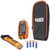 Trousse dessai &eacute;lectrique sans contact de qualit&eacute; sup&eacute;rieure pour prise de courant et disjoncteur de fuite &agrave; la terre Absolute Business Supply