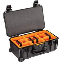 Vault Rolling Case with Padded Dividers, Hard Case Absolute Business Supply