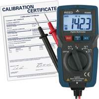 Multim&egrave;tre compact avec mesure de tension sans contact et certificat de calibration, Tension c.a./c.c., Courant c.a./c.c. Absolute Business Supply