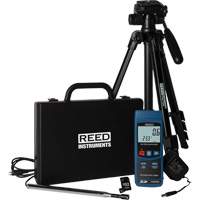 Hot Wire Thermo-Anemometer Kit, Data Logging, 0.4 - 30 m/sec Air Velocity Range Absolute Business Supply