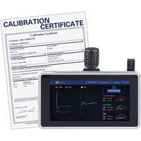 Analyseur de la qualit&eacute; de l'air avec support mural/de bureau et certificat de calibration Absolute Business Supply