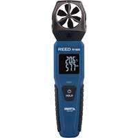 Bluetooth Smart Series Vane Anemometer, Data Logging, 0.6 - 25 m/sec/118 - 4921 ft./min/2.1 - 90 Km/hr/1.3 - 55.9 Mph Air Velocity Range Absolute Business Supply