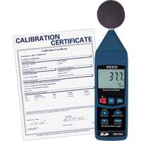 Ensemble sonom&egrave;tre &agrave; enregistrement de donn&eacute;es avec certificat de calibration Absolute Business Supply