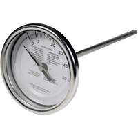 Thermom&egrave;tre &agrave; tige sirop d'&eacute;rable 5", Contact, Analogique Absolute Business Supply