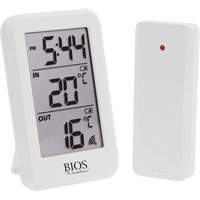 Thermom&egrave;tre sans fil int&eacute;rieur/ext&eacute;rieur, Sans contact, Num&eacute;rique, -40-158°F (-40-70°C) Absolute Business Supply