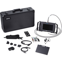 Ensemble de vid&eacute;oscope haute performance avec cam&eacute;ra HD double & longue sonde, 1280" lo x 720" la Affichage, 1024 x 600 pixels, 4,9 mm (0,19") T&ecirc;te de cam&eacute;ra Absolute Business Supply