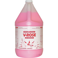 D&eacute;tergent liquide pour vaisselle V-Rose, Liquide, 4 L, Fraîcheur Absolute Business Supply