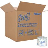 Scott&reg; Bathroom Tissue, 2 Ply, 550 Sheets/Roll, White Absolute Business Supply
