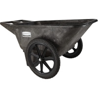 Big Wheel&reg; Carts, 7.5 cu. Ft., Plastic Tray Absolute Business Supply