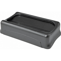 Slim Jim&reg; with Venting Channels, Swing Lid, Plastic, Fits Container Size: 20-1/2" x 11-2/5" Absolute Business Supply