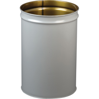 Cease-Fire&reg; Grey Smoking Receptacle Drum Absolute Business Supply