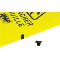 Panneau d'avertissement "Plancher mouill&eacute;", Bilingue avec pictogramme Absolute Business Supply
