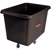 Chariot conteneur de vrac, Poly&eacute;thyl&egrave;ne, 48" lo x 34-1/16" la x 36-1/2" h, Volume 20 pi³, Capacit&eacute; 600 lb Absolute Business Supply