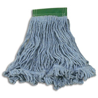 Vadrouille mouill&eacute;e Super Stitch, Finition de plancher, Coton/Fil, 15,7 oz, Style Boucle Absolute Business Supply