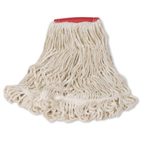 Vadrouille mouill&eacute;e Super Stitch, Finition de plancher, Coton/Fil, 21 oz, Style Boucle Absolute Business Supply