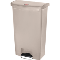 Slim Jim&reg; Waste Container, Resin, 18 US gal. Capacity Absolute Business Supply