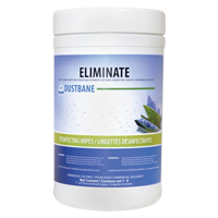 Lingettes Eliminate virucide, 7" x 8", 180 lingettes Absolute Business Supply