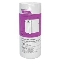 Pro Select Kitchen Towel Roll, 2 Ply, 85 Sheets/Roll, 8" W, 11" L Absolute Business Supply