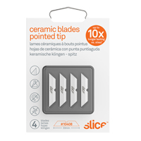 Slice Lames &agrave; bout pointu en c&eacute;ramique pour couteau pour boîte, Style Simple Absolute Business Supply