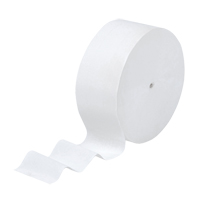 Scott&reg; JRT Jr. Toilet Paper, Coreless Roll, 1 Ply, 2300' Length, White Absolute Business Supply
