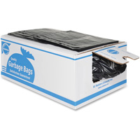 Industrial Garbage Bags, Strong, 36" W x 26" L, 0.85 mils, Black Absolute Business Supply