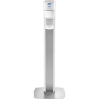 Messenger ES6 Silver Panel Floor Stand with Dispenser Absolute Business Supply