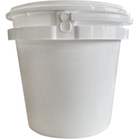 Pail with Lid, Plastic, 2.3 gal. Absolute Business Supply