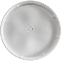 Pail with Lid, Plastic, 5.25 gal. Absolute Business Supply