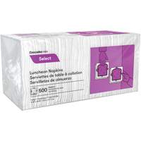 Pro Select 1/4 Fold Luncheon Napkins, 1 Ply, 12.5" x 11.5" Absolute Business Supply