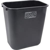 Deskside Wastebasket, 28 Quarts, Polyethylene Absolute Business Supply