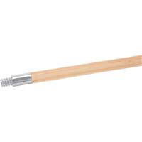 Handle, Wood, ACME Threaded Tip, 15/16" Diameter, 54" Length Absolute Business Supply
