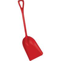Pelle en un seul morceau pour la transformation des aliments, Lame 14" x 17", Longueur de 42-1/2", Plastique, Rouge Absolute Business Supply