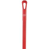 Manche ultra hygi&eacute;nique, Balai/Grattoir/Raclette, Rouge, Ergonomique, 59" lo Absolute Business Supply