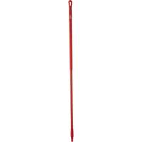 Manche, Balai/Grattoir/Raclette, Rouge, Ergonomique, 59" lo Absolute Business Supply
