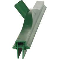 Double Blade Ultra Hygiene Squeegee, 24", Green Absolute Business Supply